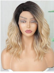 Sarah Heat resistant high-quality fibre synthetic wig | side part wig