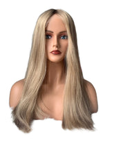 Maryanne 20" European human hair lace top wig