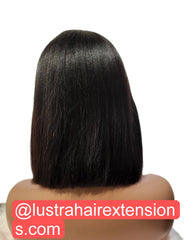 Diva 10" luxurious pure human fringe wig