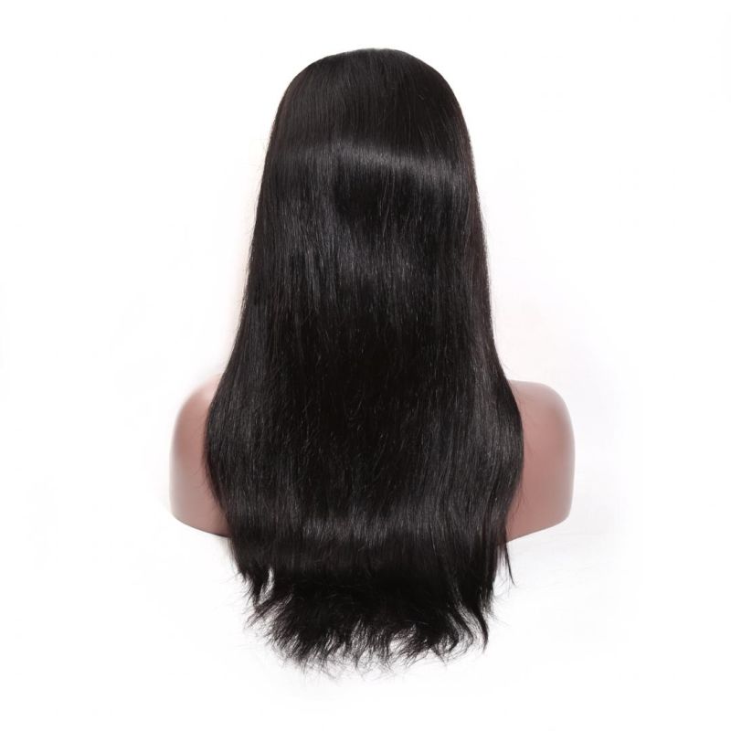 Luxurious Pure Human Hair Straight Hair Frontal lace wig