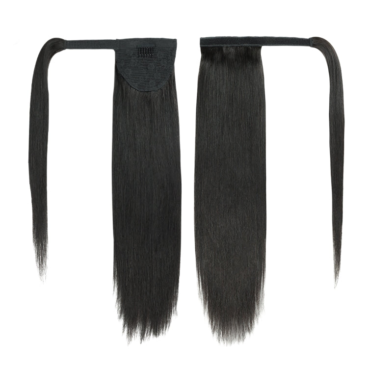 Velcro 100% human hair Ponytail 100g