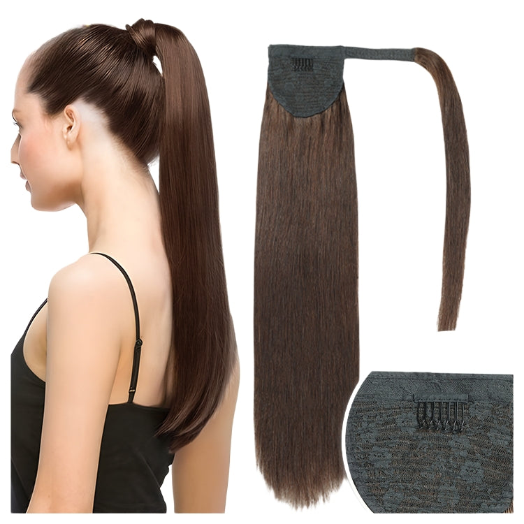 Velcro 100% human hair Ponytail 100g